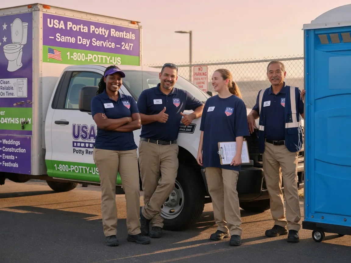 Porta Potty Rental company in Sweeny, TX