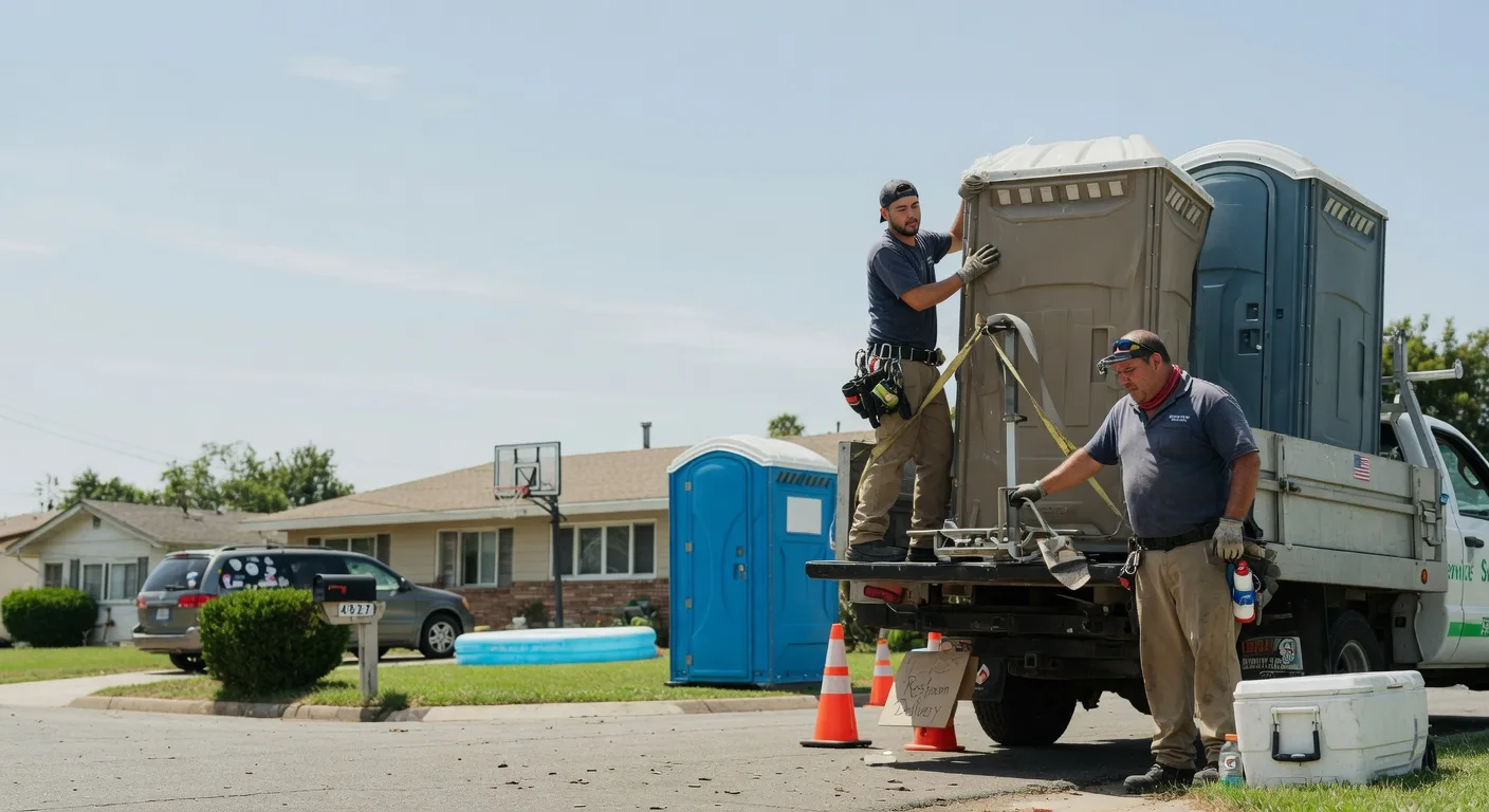 Porta Potty Rental in Sweeny, TX near me